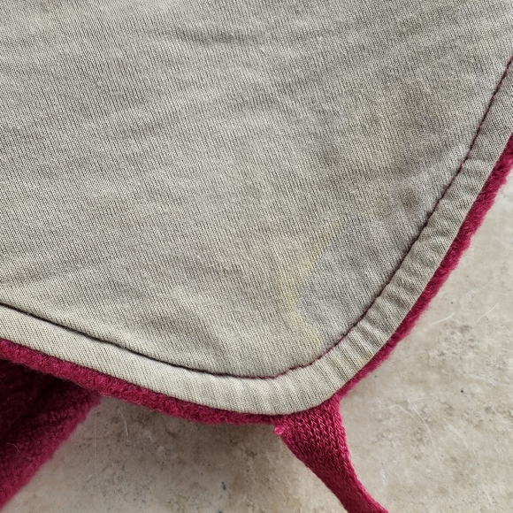 Disana Organic Boiled Wool Kids Baby Hat Bonnet Pink Berry - Size 6-18 Months - Picture 8 of 9